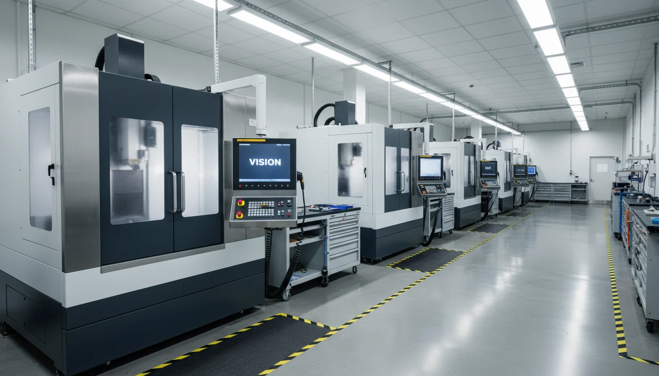 Advanced 5-axis CNC machining technology