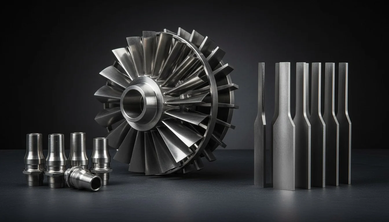 Precision aircraft engine parts manufacturing