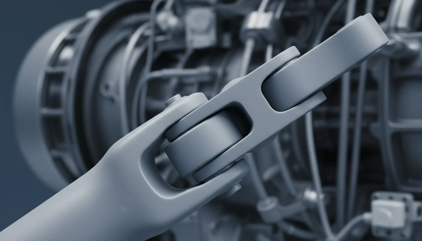 Dry film lubricant for aerospace friction reduction