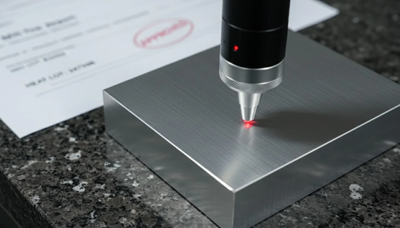 Aerospace material traceability and IQC inspection