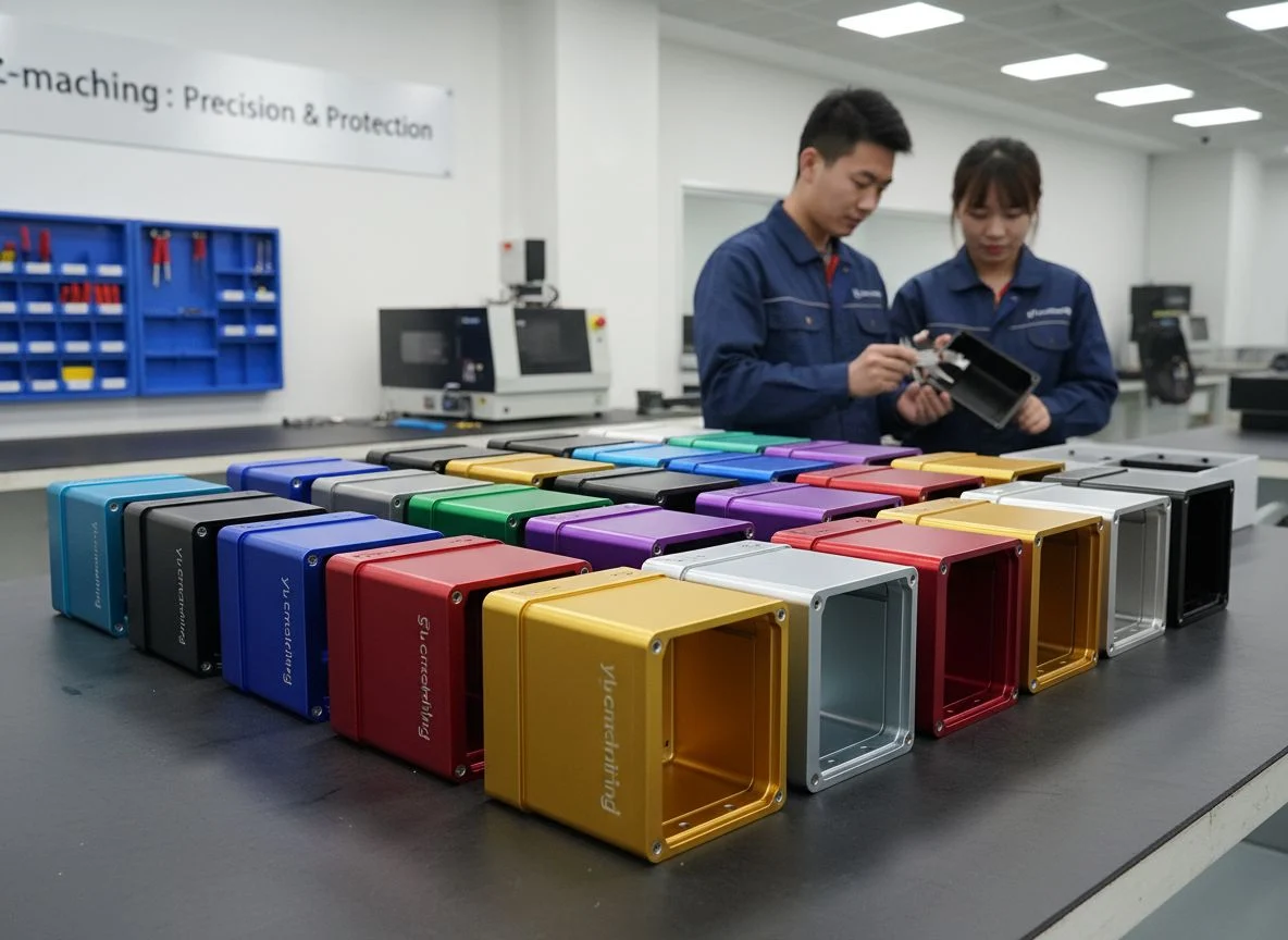 Anodized aluminum 6061 electronic housing