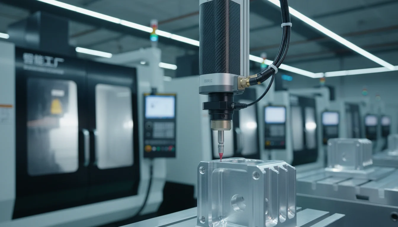 CAM machining process in progressive manufacturing