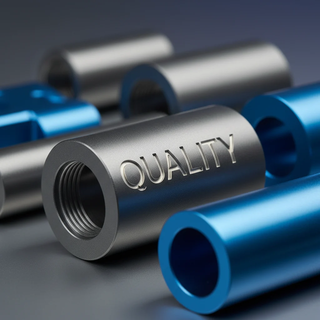 ProtoBatch CNC technician performing precision inspection