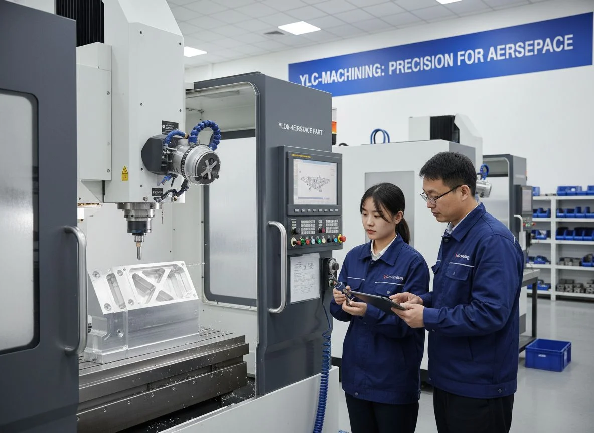 5-axis machined aluminum 7075 aerospace bracket