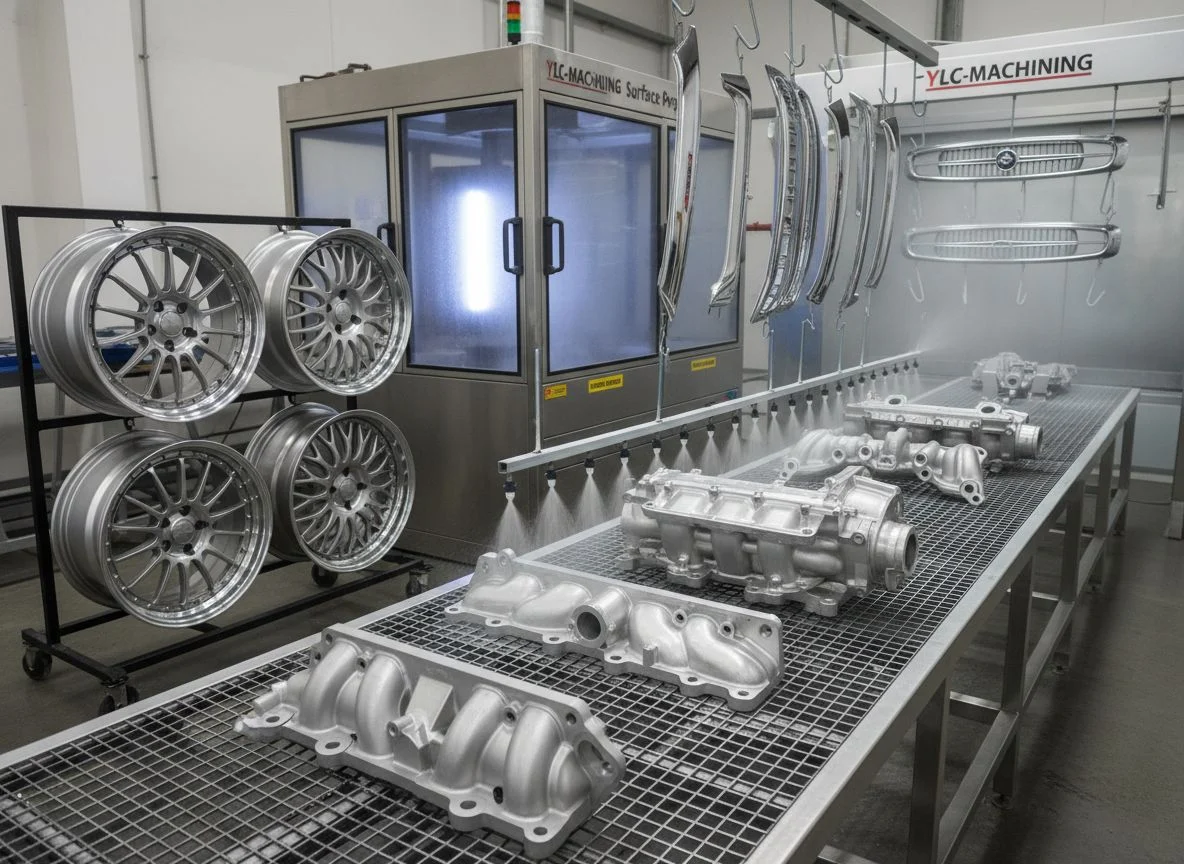 Automotive part surface preparation