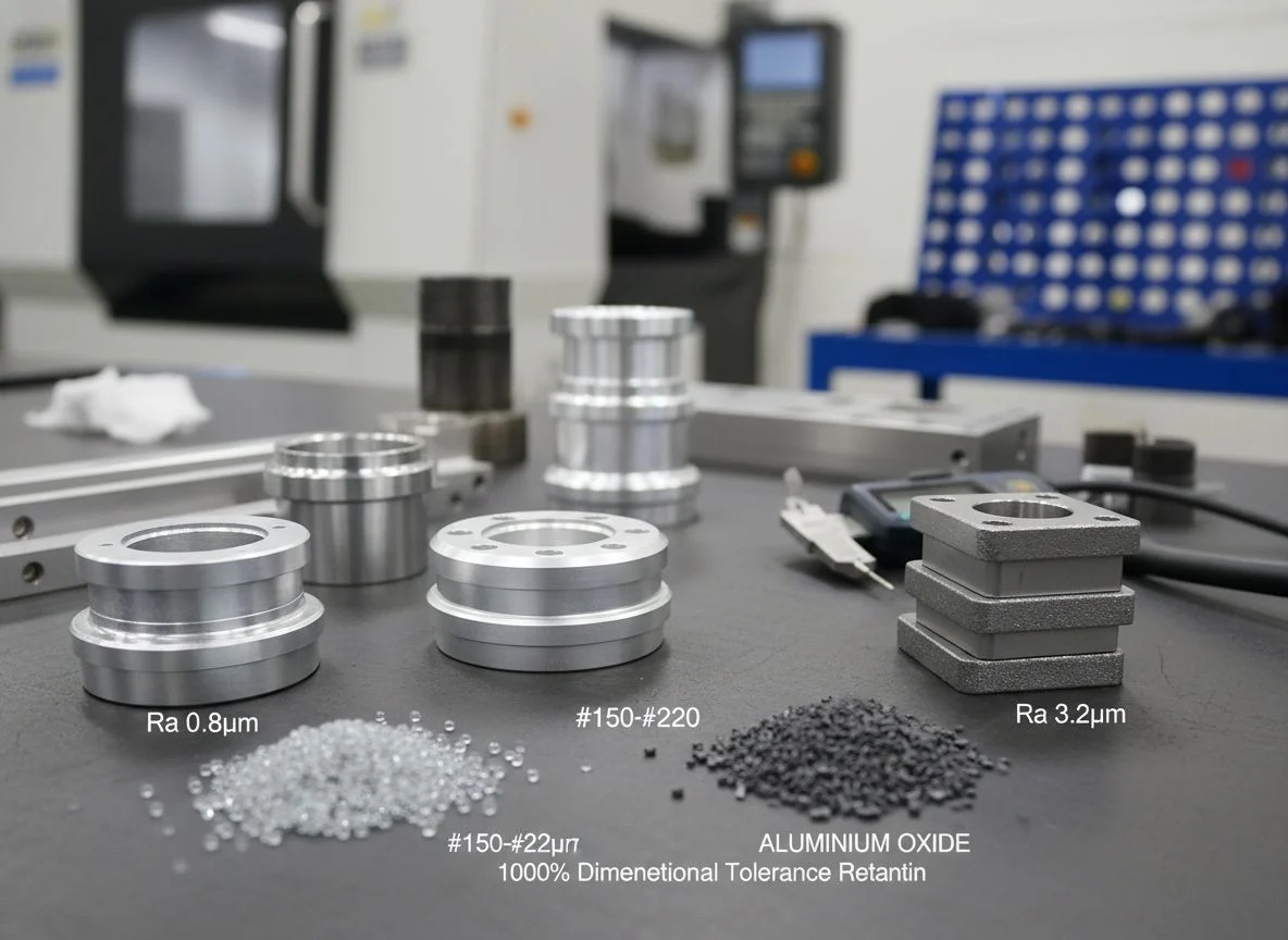 Bead blasting media selection