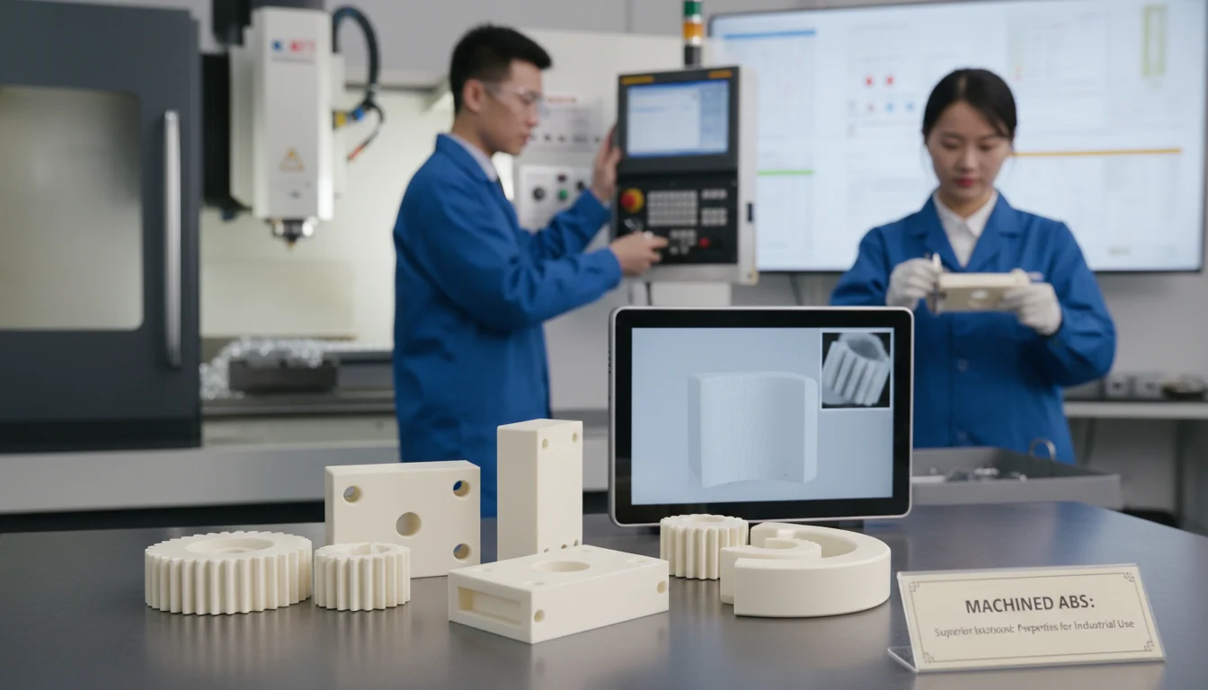 CNC machining vs injection molding strength comparison for ABS
