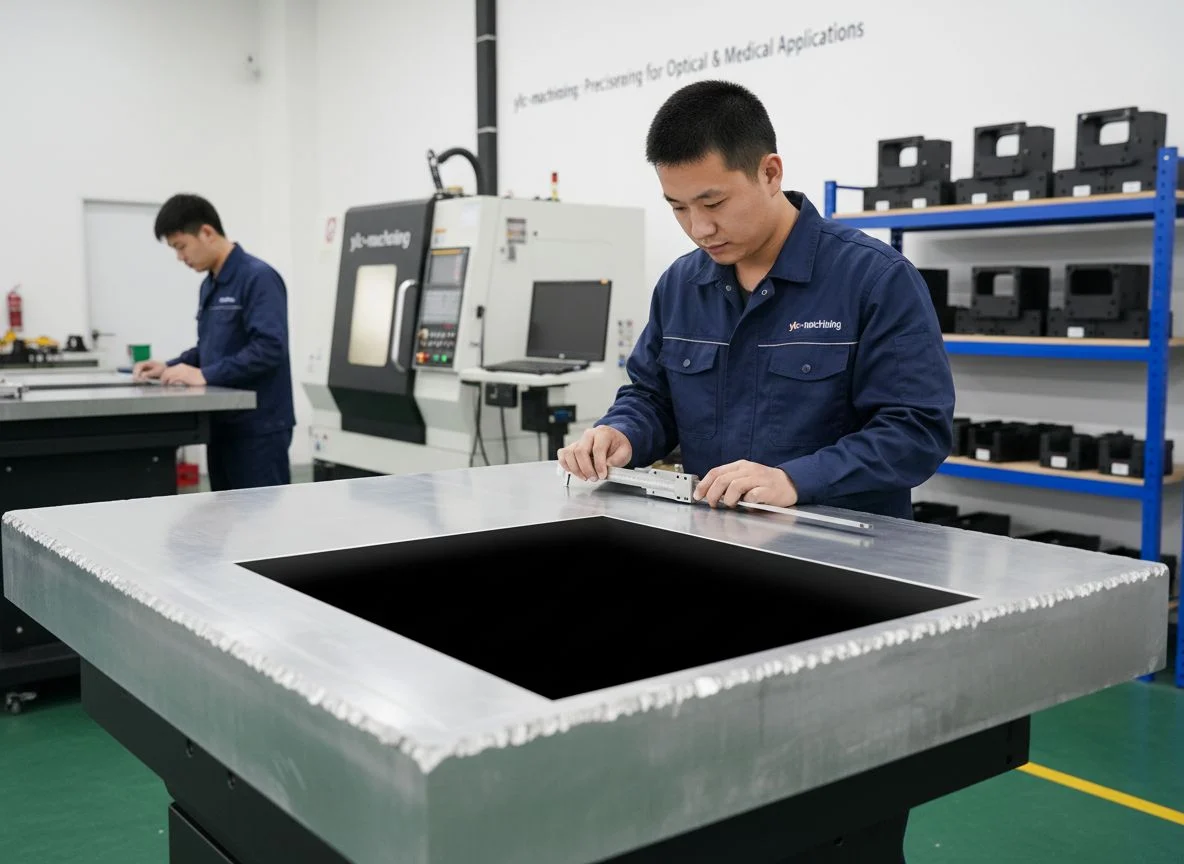 Medical grade aluminum instruments and optical plates