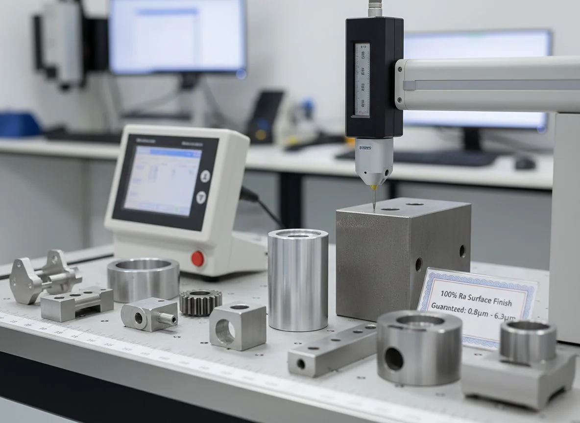 Surface roughness measurement for bead blasted parts
