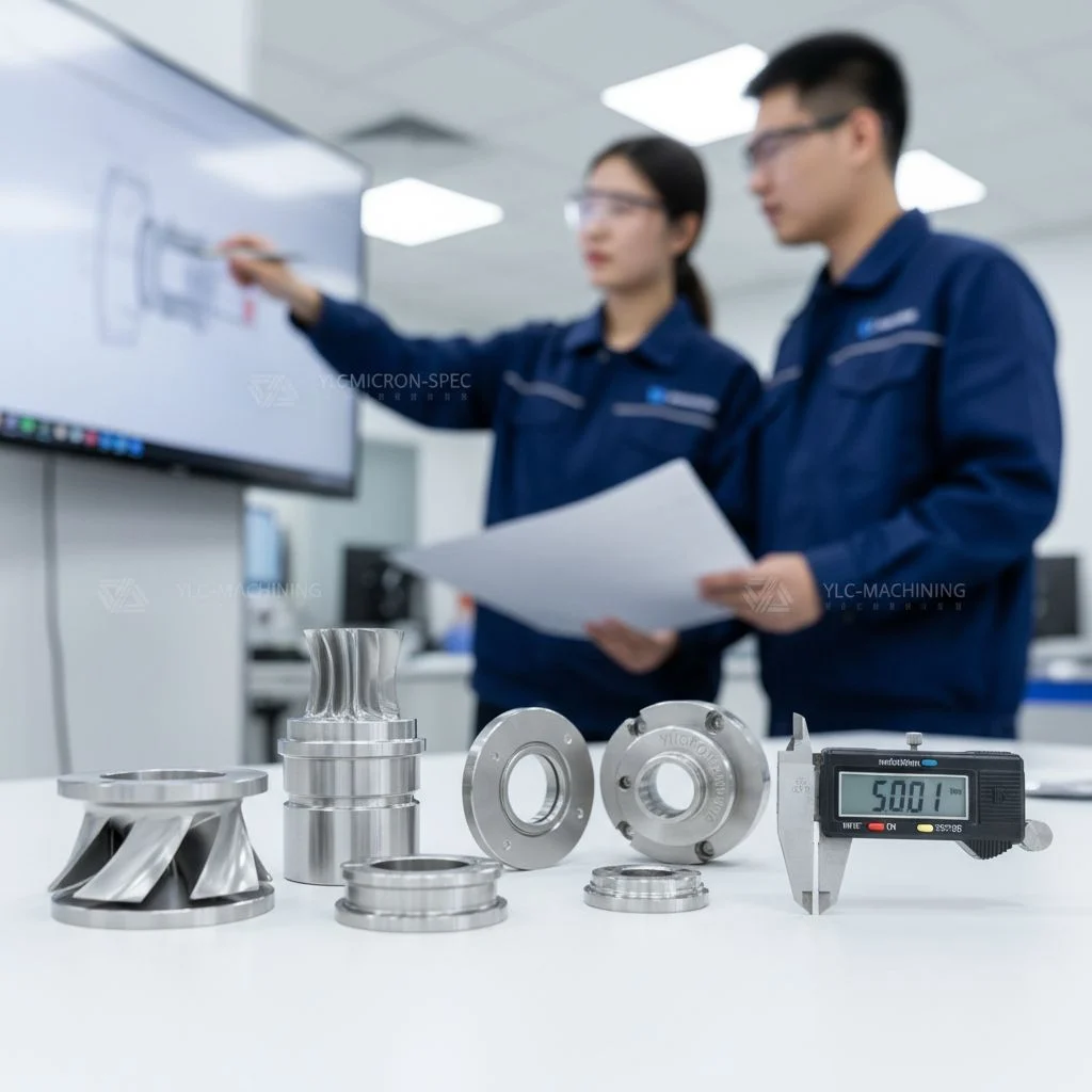 Advanced precision manufacturing and quality control operations at ProtoBatch CNC facility