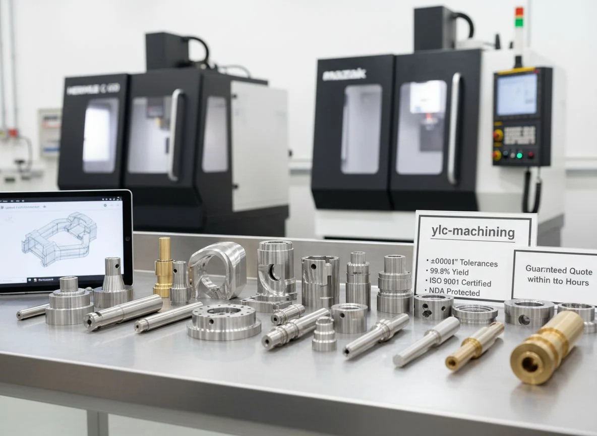 Advanced ProtoBatch CNC manufacturing facility featuring automated multi-axis machine centers