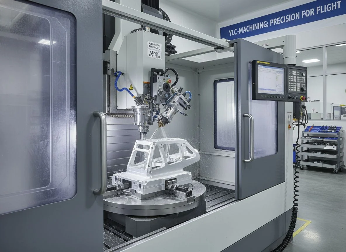 Aerospace 5-axis CNC machining