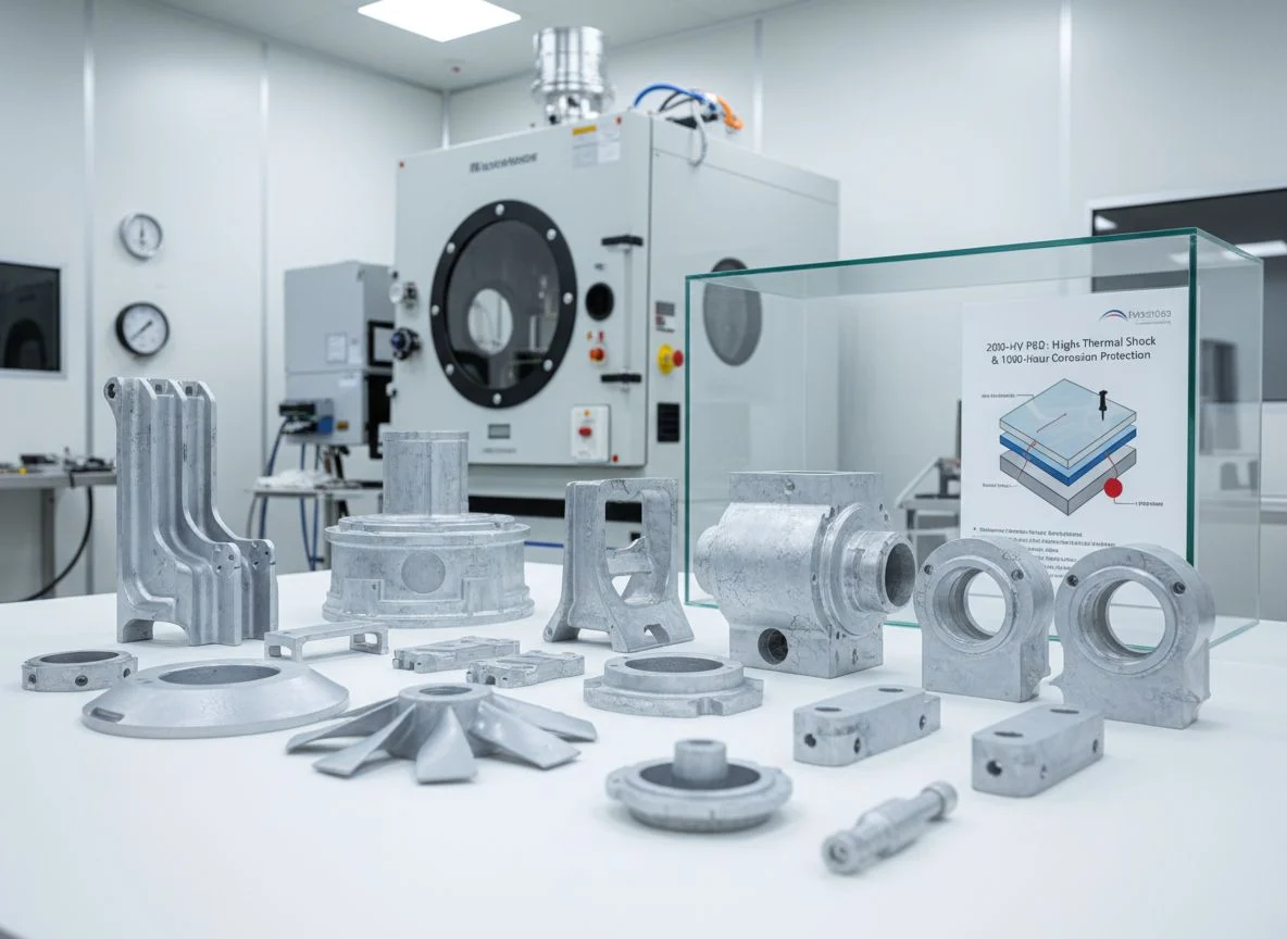 Aerospace MAO parts for magnesium housings