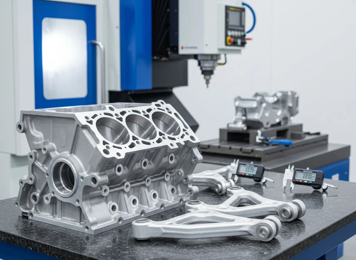 Automotive milling for engine components