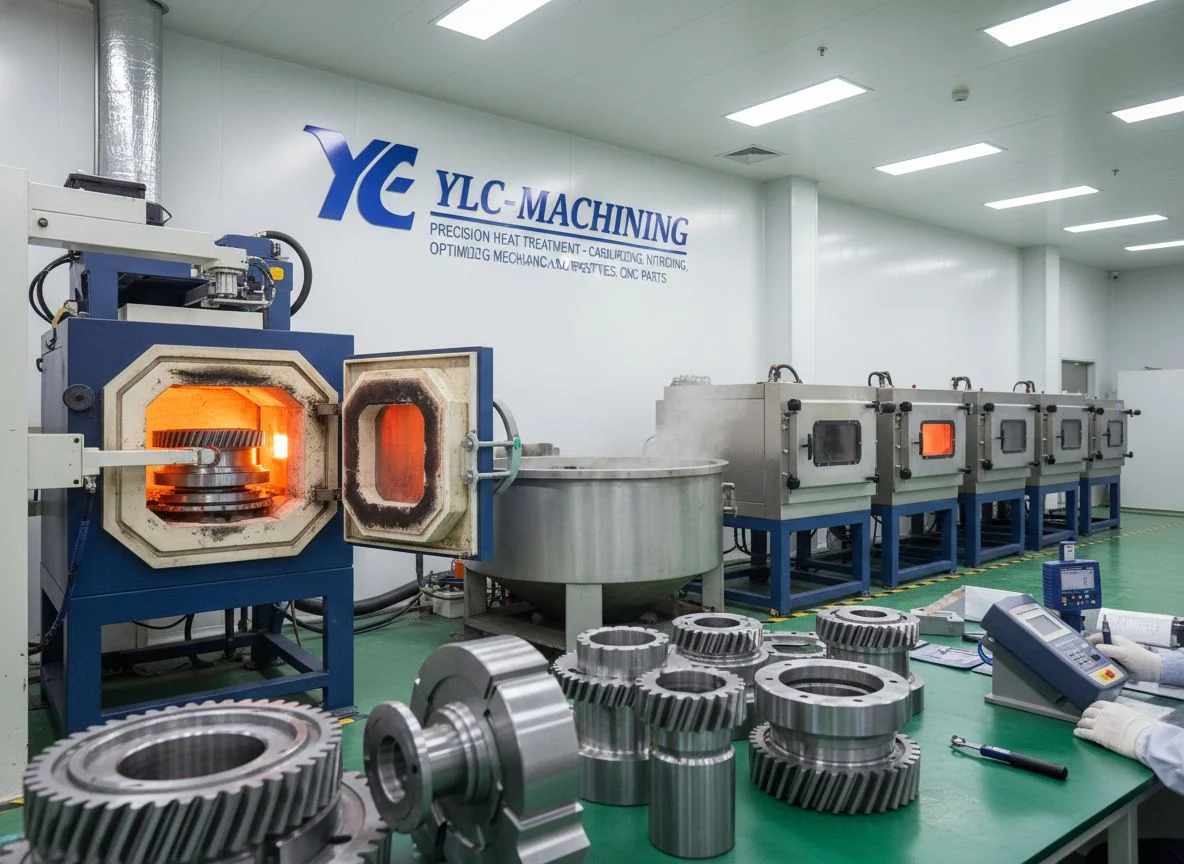 Case hardened and heat treated alloy steel parts