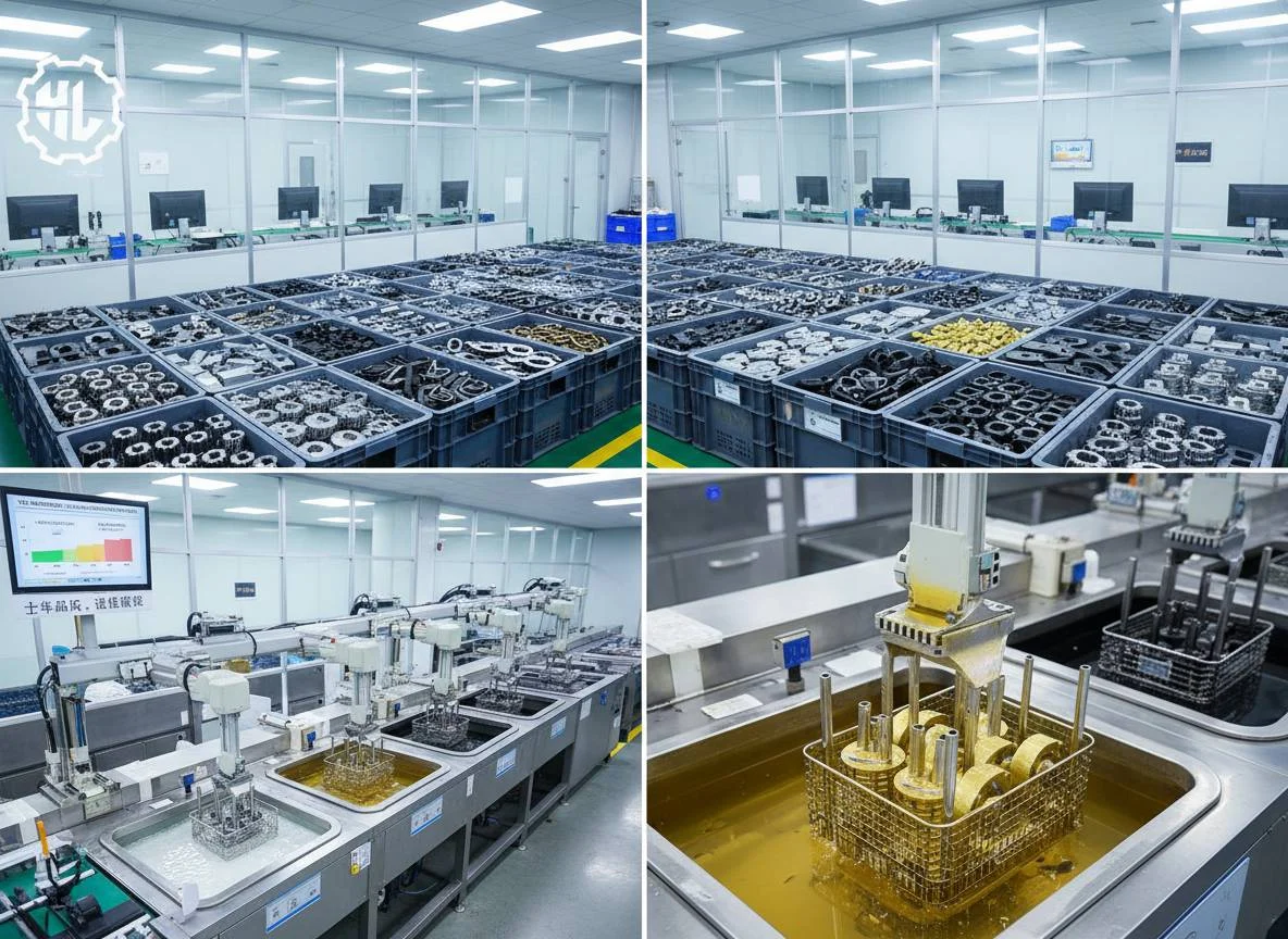 Chemical conversion and passivation for CNC machined metal parts