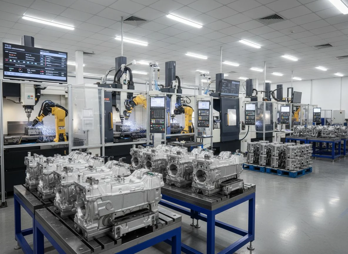 CMM inspection ensuring precision for mass-produced CNC metal parts