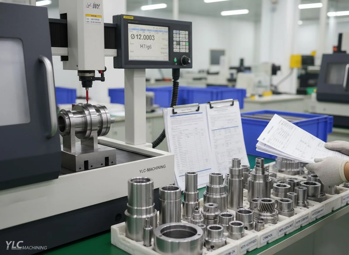 CMM inspection for tight tolerance metal parts