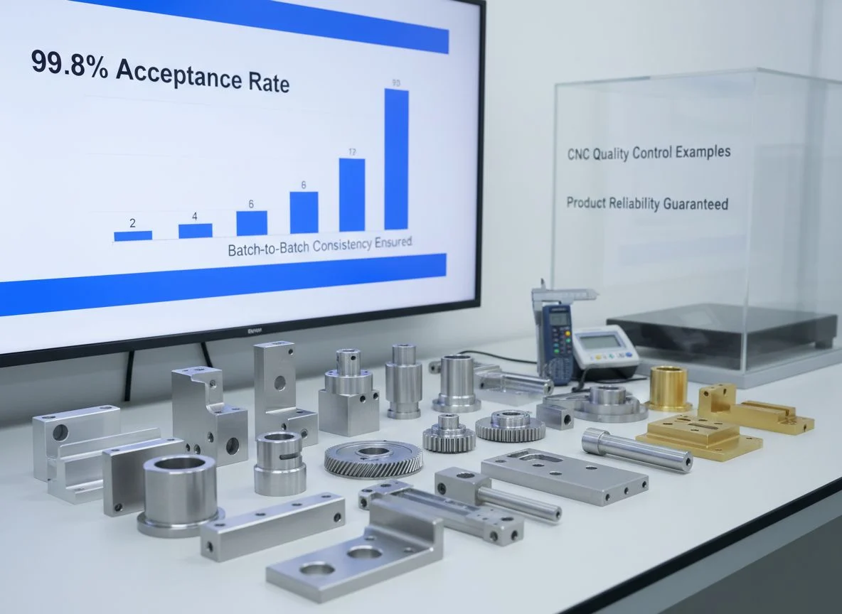 CMM measurement gallery and CNC quality control examples