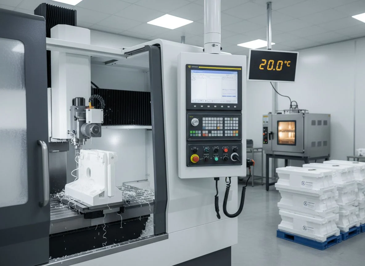 CNC Delrin machining