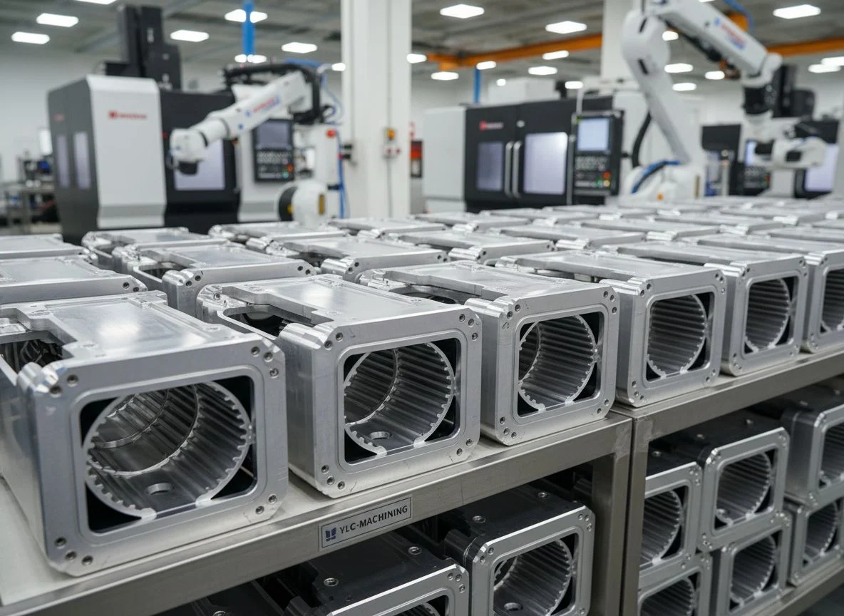 CNC machined laptop unibody enclosures with integrated heat sinks