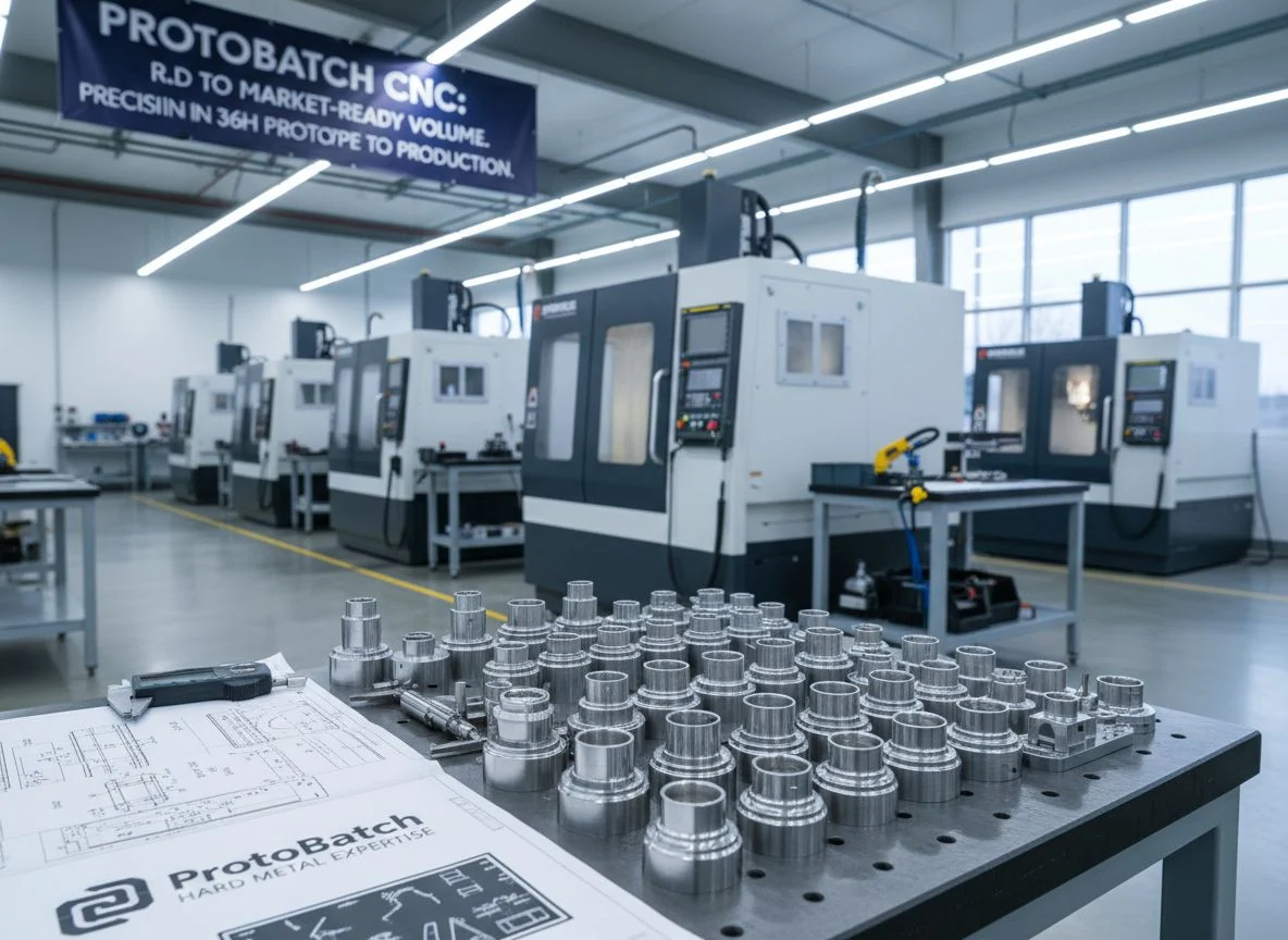 CNC machining stainless steel parts factory floor