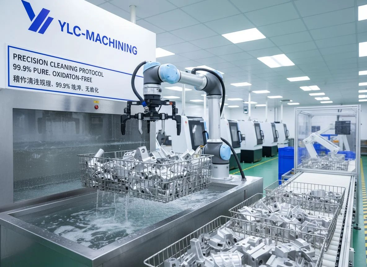 CNC parts cleaning and anti-rust pre-treatment process