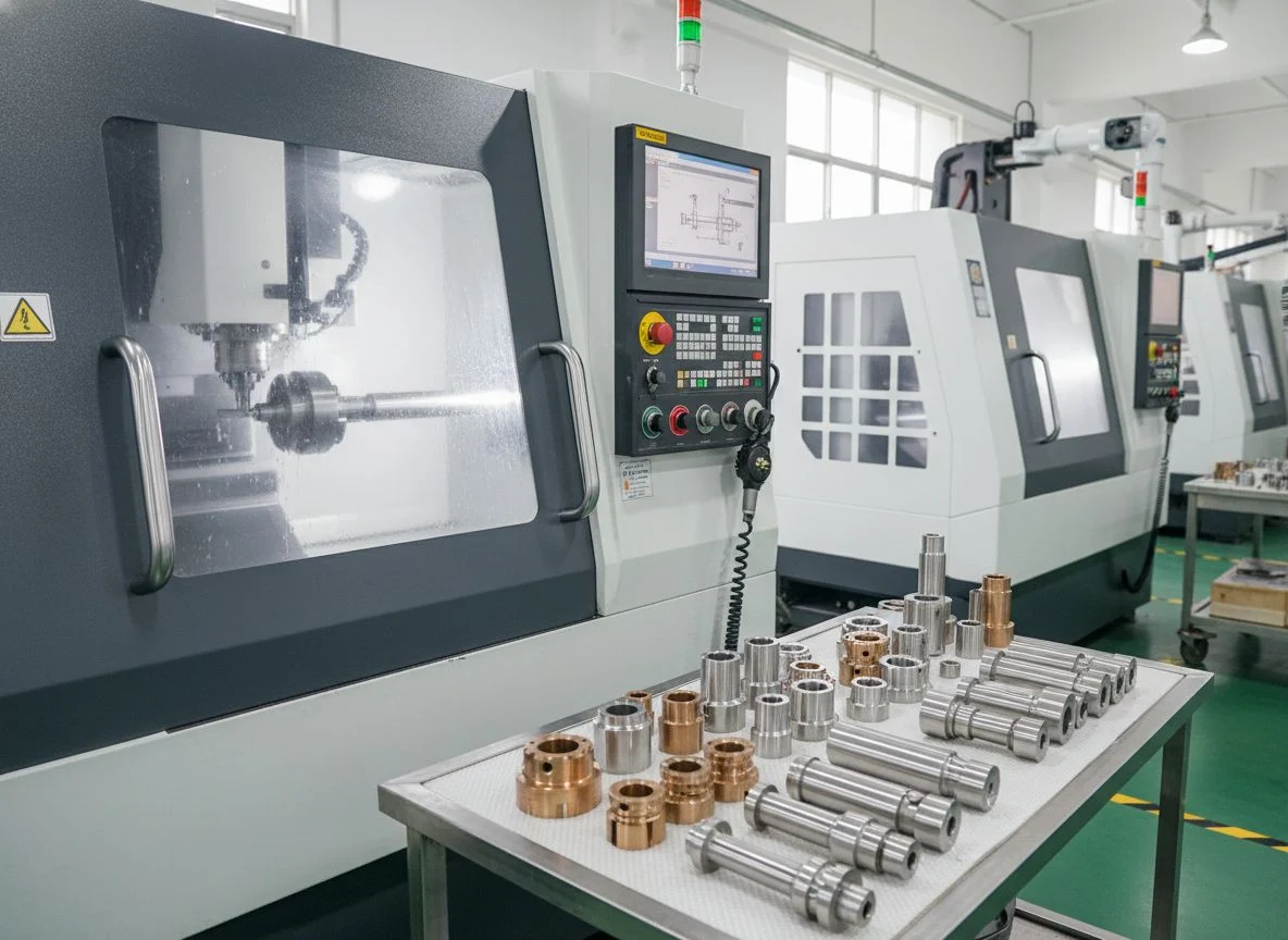 CNC turning prototypes for precision cylindrical components