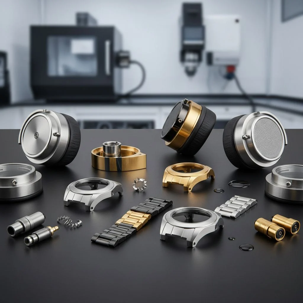 Comparison of anodized aluminum parts showing color variation and consistent color matching