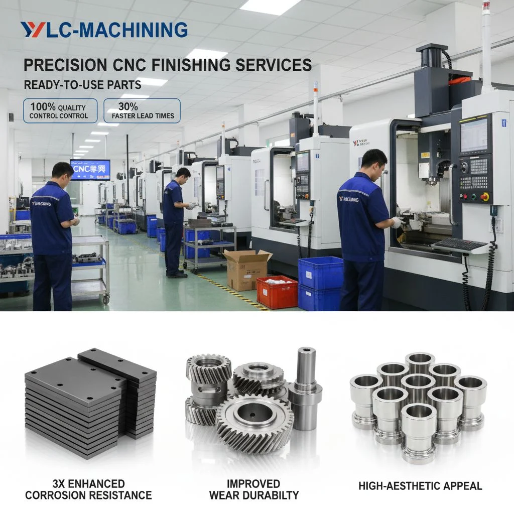Comparison of anodized and bead-blasted precision CNC machined components