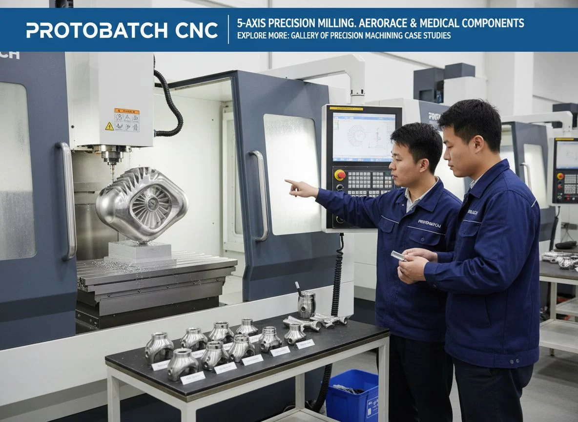 Complex CNC Machined Components