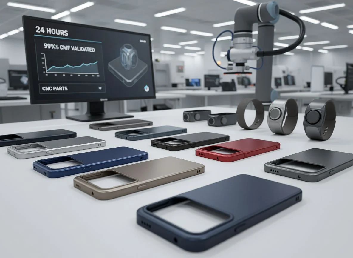 Consumer electronics models and anodized phone casings