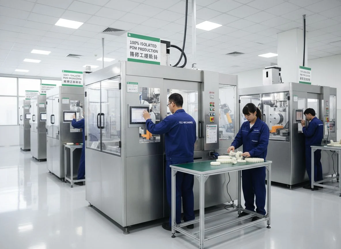 Contamination-free CNC plastic machining shop