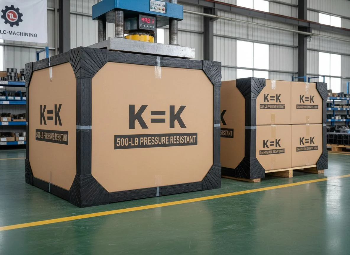 Double wall K=K cartons for heavy duty CNC shipping
