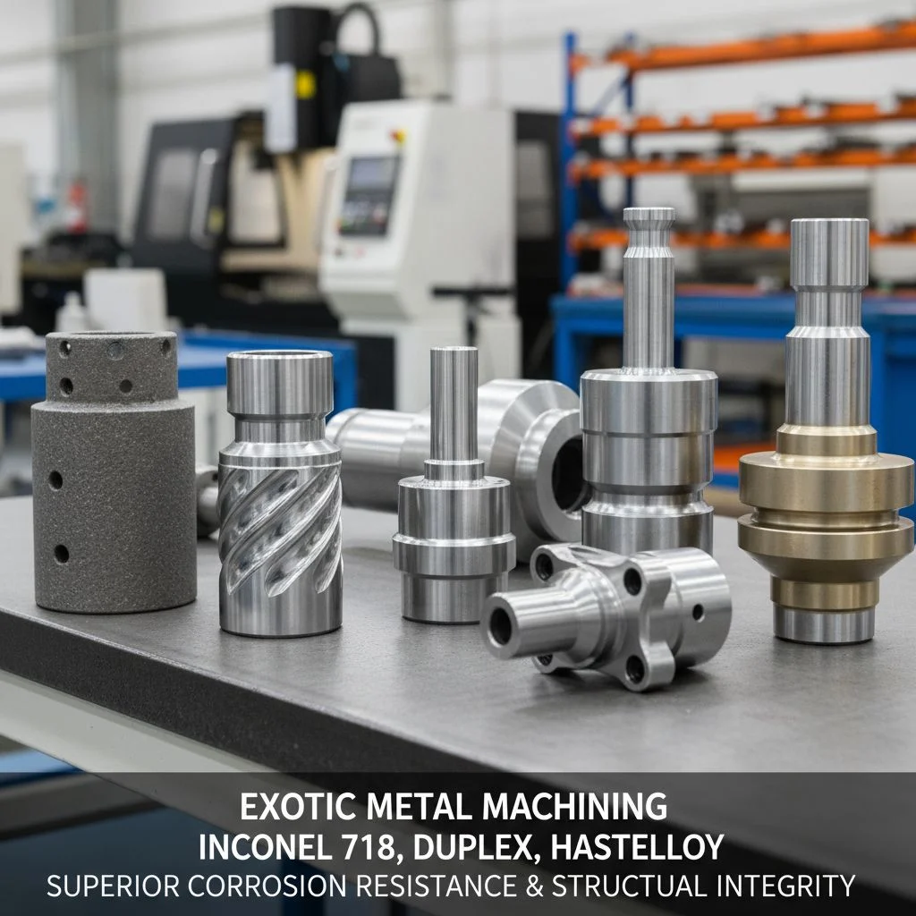 Heavy-duty CNC machining for oil and gas valve bodies and downhole tools