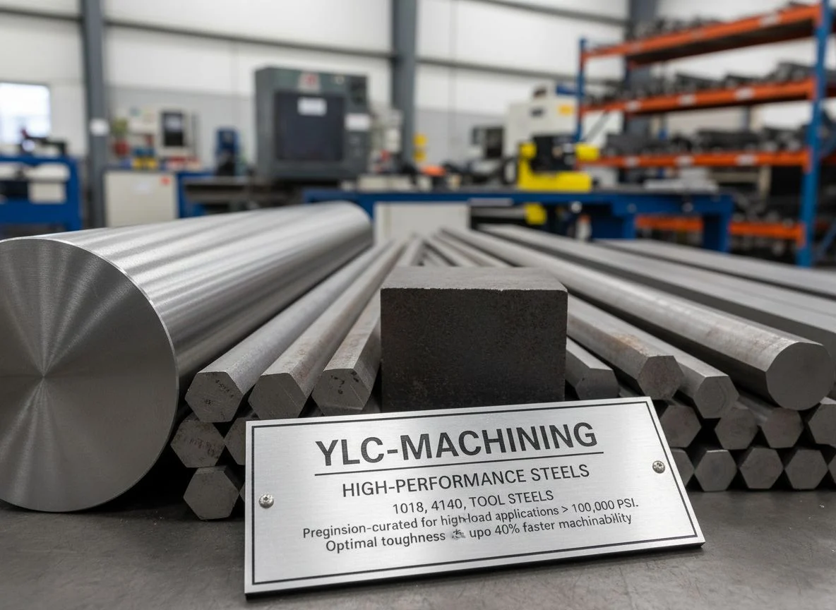 High-grade carbon and alloy steel bars for CNC machining