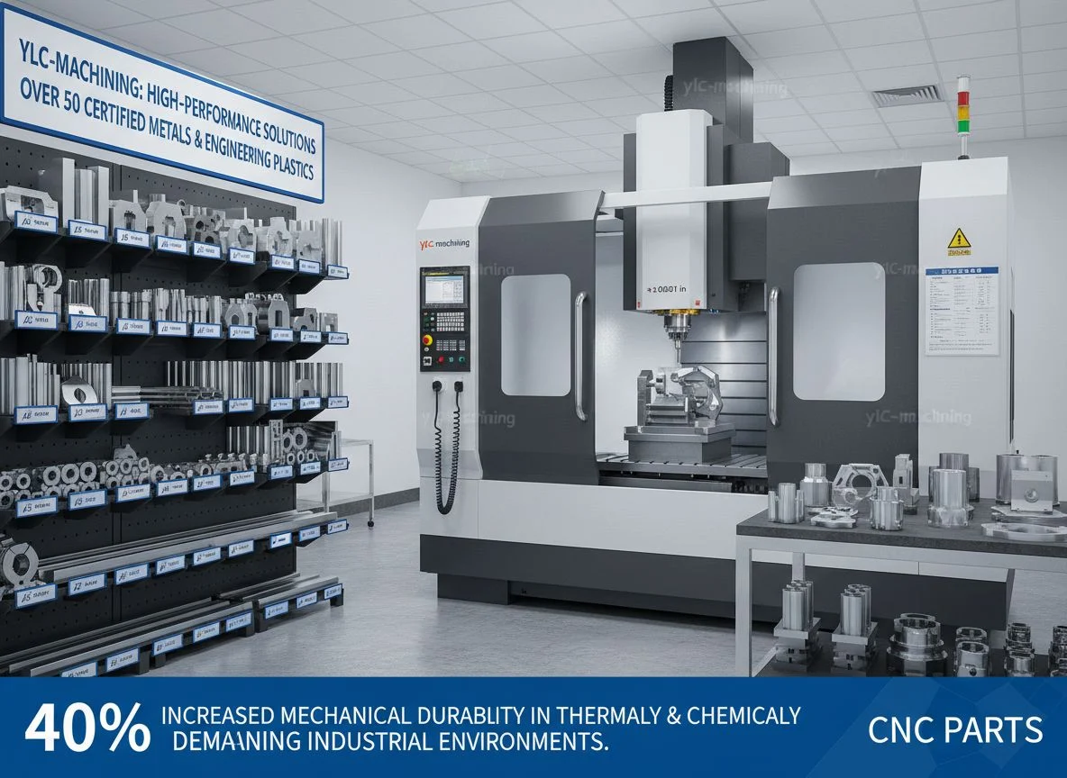 High-performance industrial metals and chemical-resistant plastics stock