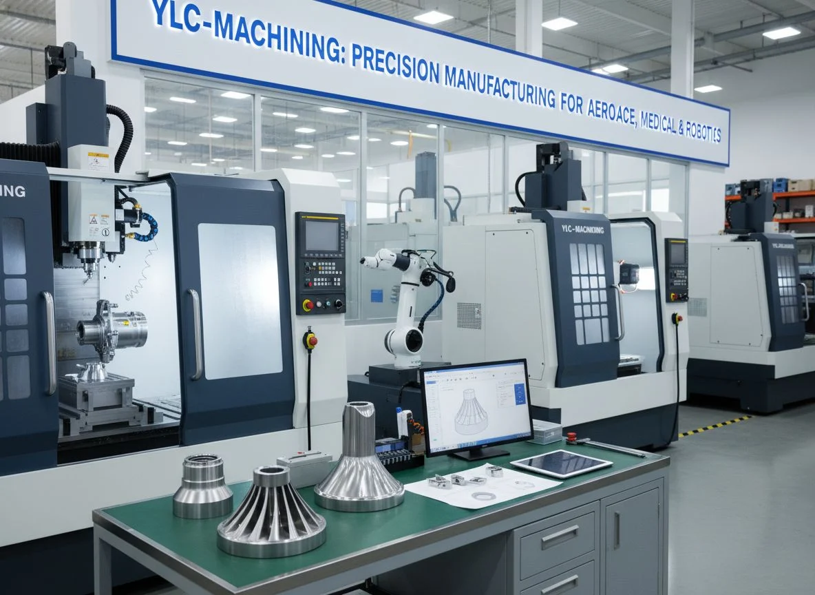 High precision CNC machining capability at ylc-machining factory