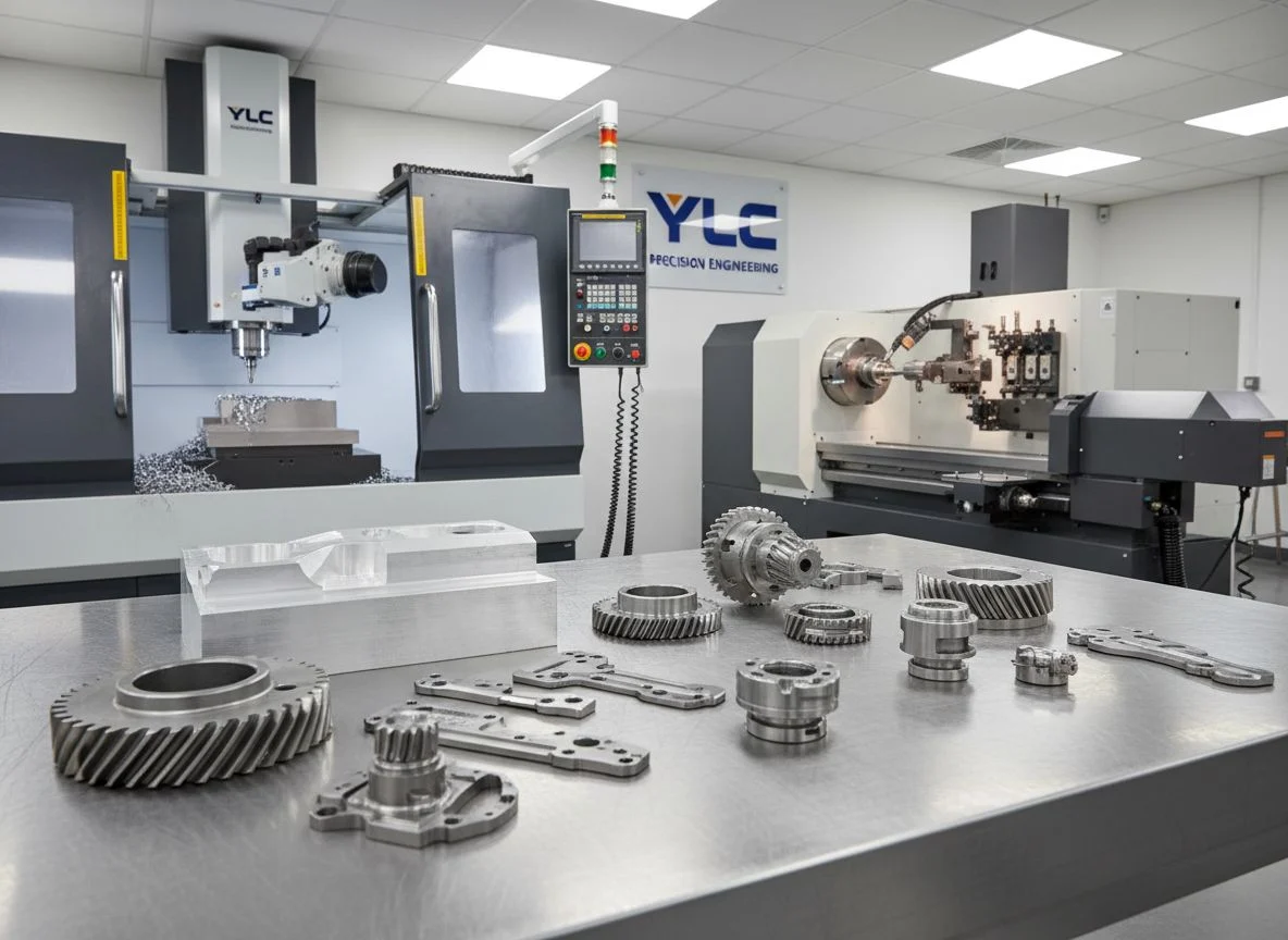 High-precision CNC metal machining and CMM quality control floor