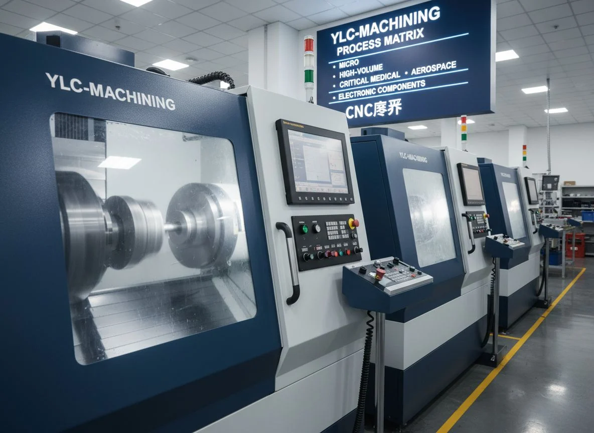 High-Precision CNC Sliding Headstock Swiss Lathe