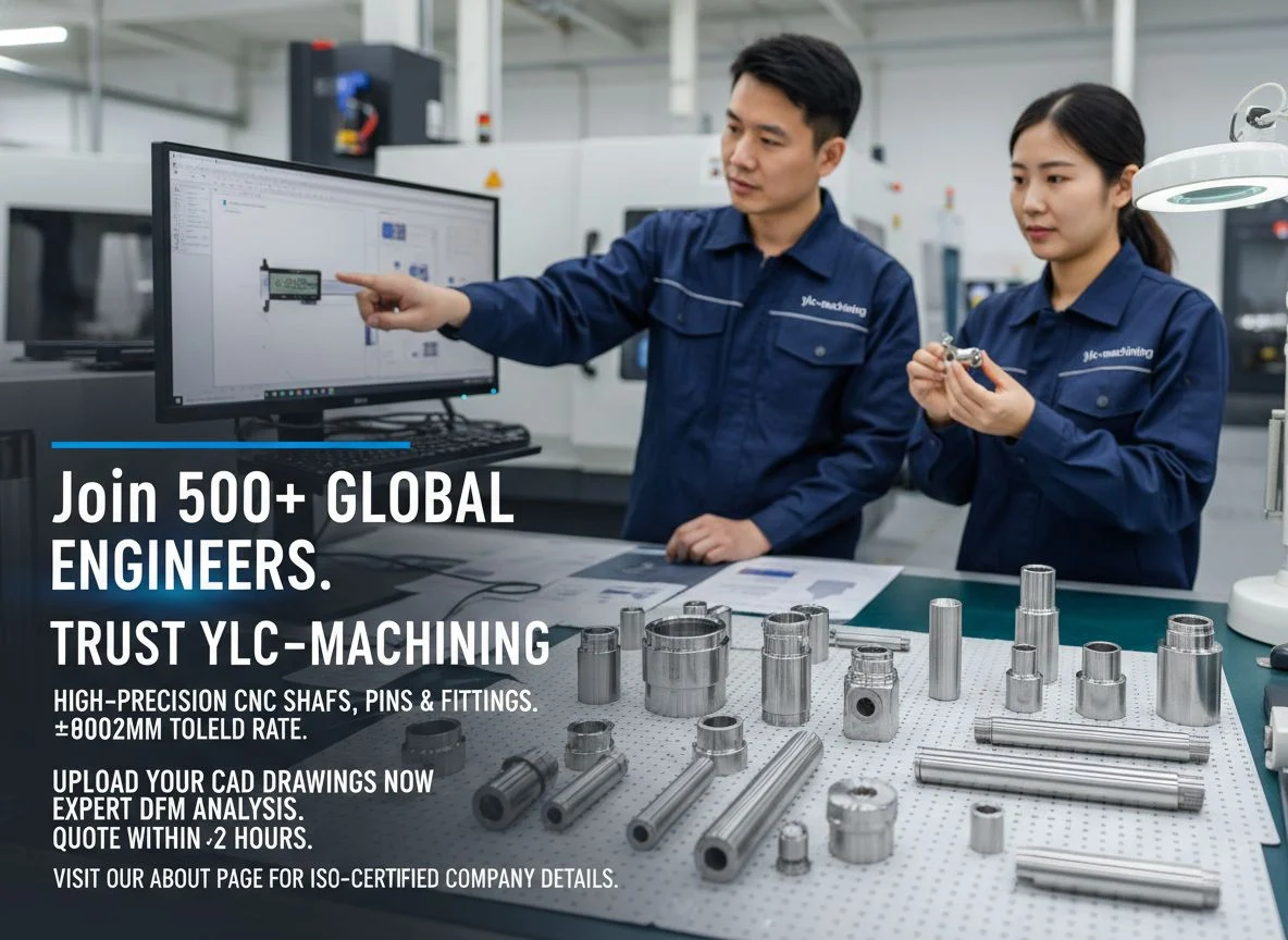 High-precision CNC turning machining parts including shafts and pins by ProtoBatch CNC