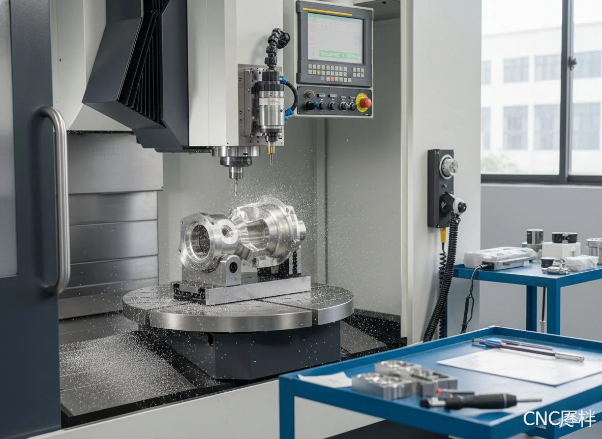 High-speed 5-axis CNC machining for complex aerospace components with tight tolerances