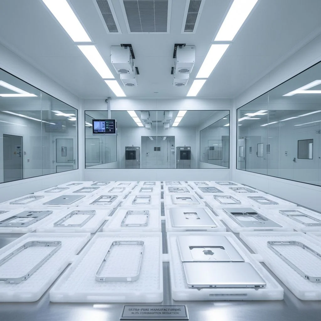 High-speed CNC machining centers producing aluminum consumer electronics parts at ProtoBatch CNC