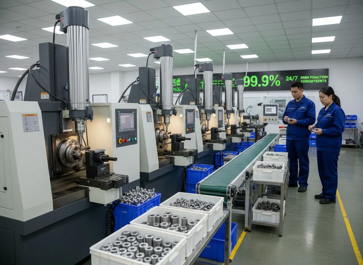 High-Volume Automatic Screw Machining Production