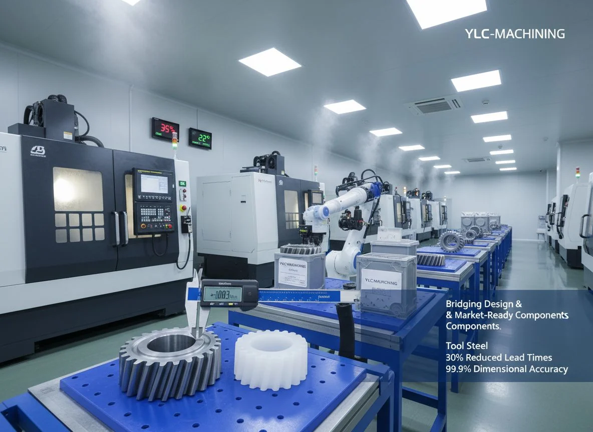 High-volume CNC production of precision Nylon 66 components