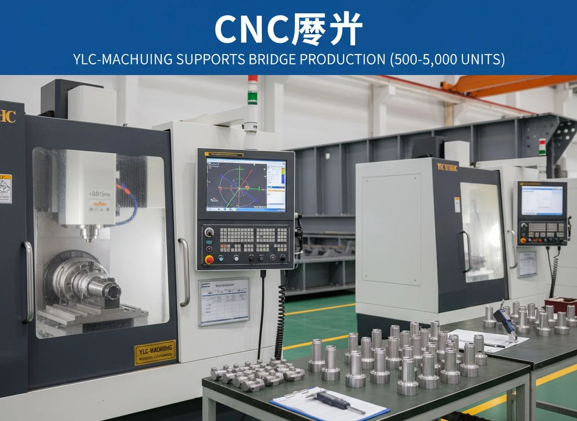 High-volume Swiss CNC production line for micro components at ylc-machining