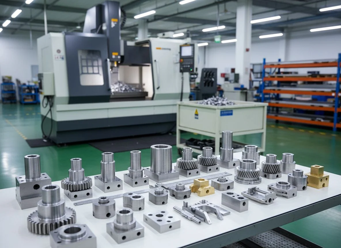 Industrial CNC machined components