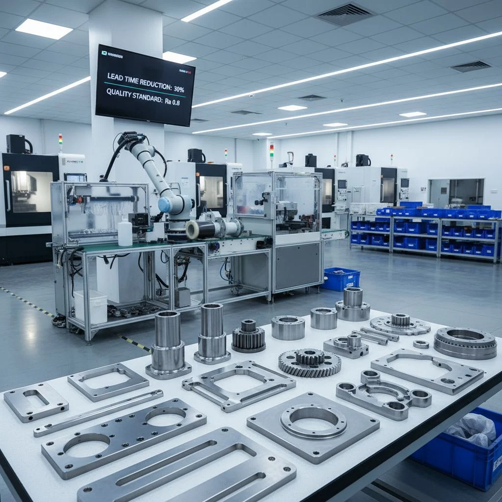 Industrial CNC post-processing and finishing equipment