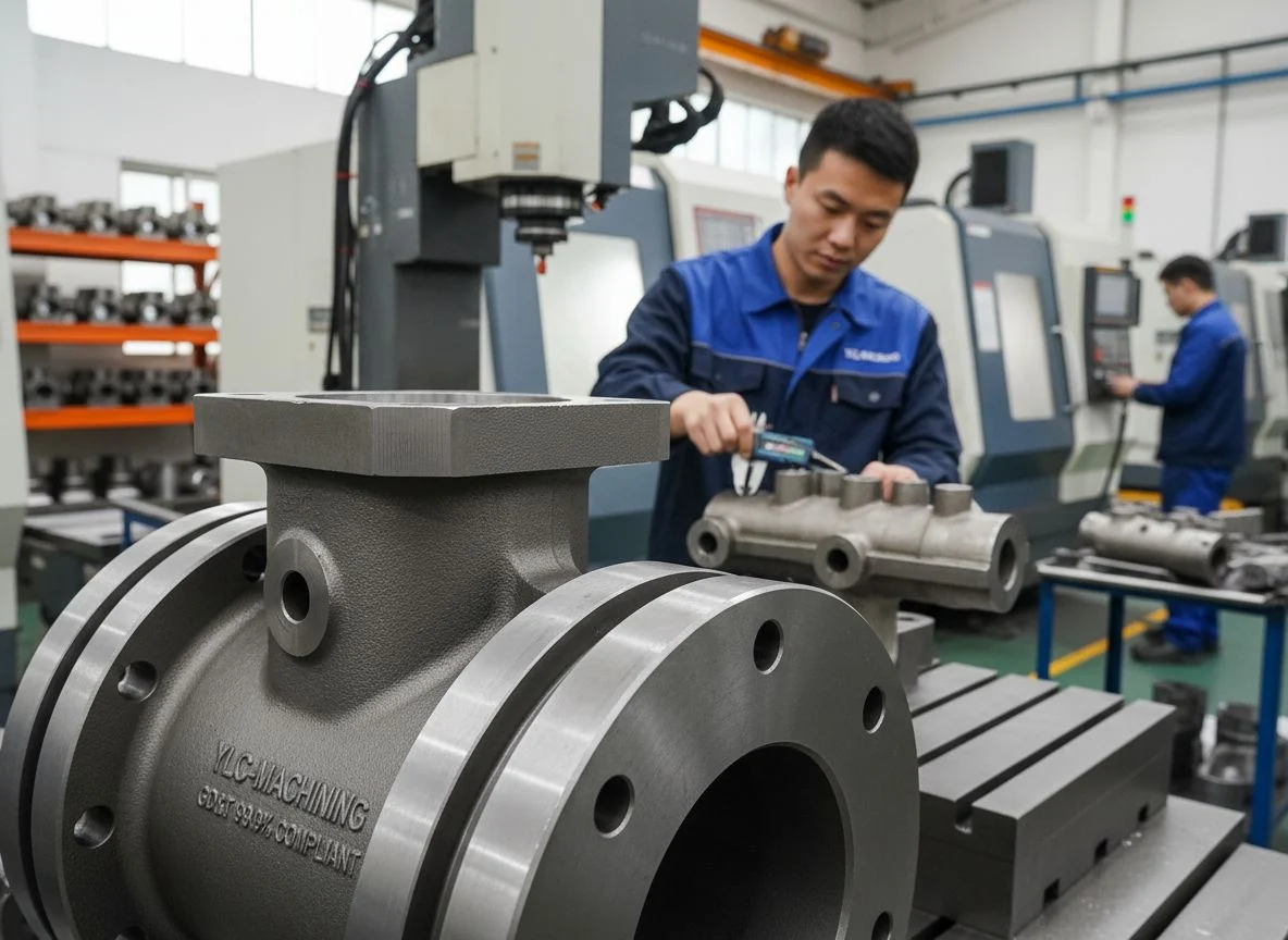 Industrial machinery parts and GD&T compliance