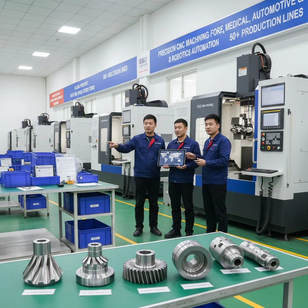 Inside the ProtoBatch CNC manufacturing facility showing precision production lines